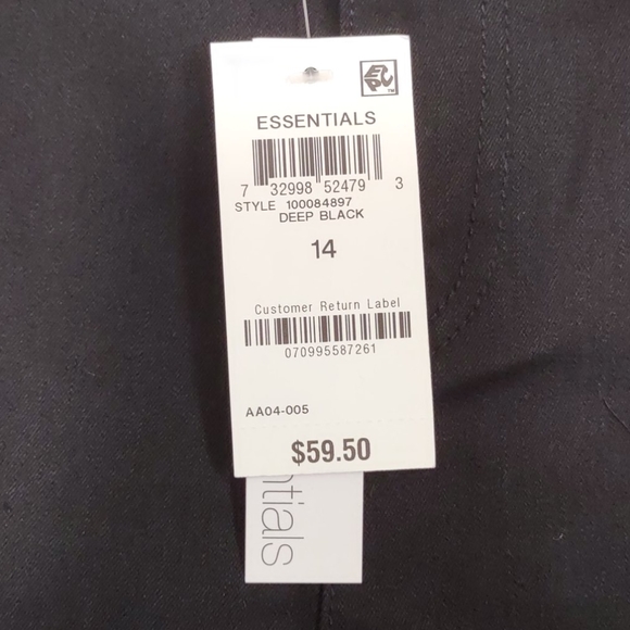 21. Bar III 5 Pocket Skinny Pants Deep Black - Picture 3 of 16